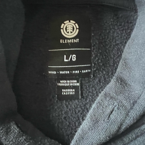 Element Navy Hoodie Size L - Picture 4 of 6